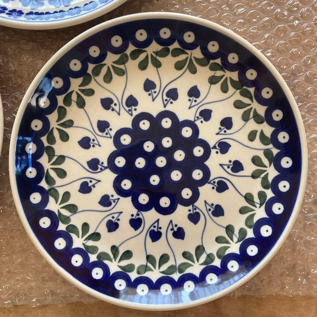 ポーリッシュポタリー 皿 プレート 20cm ポーリッシュポタリー